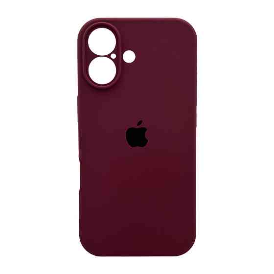 Чохол для смартфона Silicone Full Case AA Camera Protect for Apple iPhone 17 35,Maroon Київ