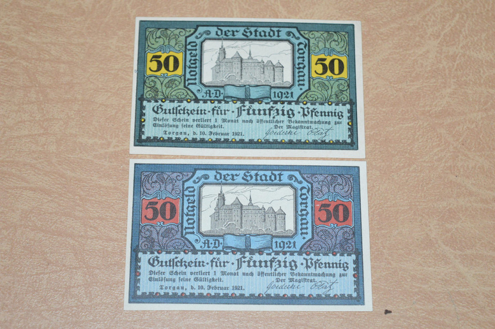 Німеччина. Нотгельд. 50 пфенігів 1921 року ( 1 ) Полтава - фото 1