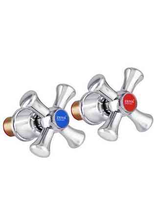 Ручки з кранбуксами для змішувача ZERIX Handles SET-A827 (пара) Харків