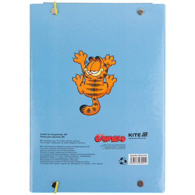 Папка для тетрадей Kite В5 на резинке Garfield (GF25-210) Винница - изображение 3