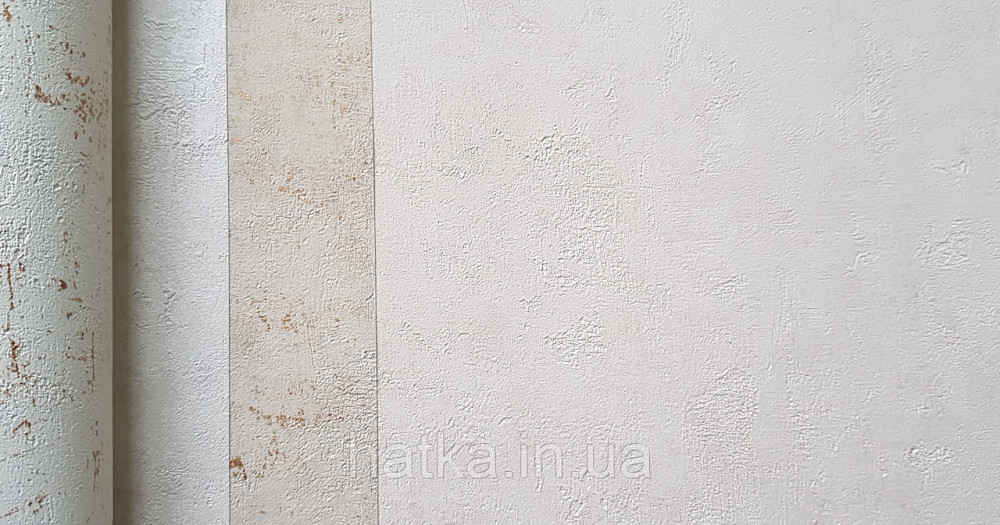 Шпалери вініл на флізеліні Caselio 0.53х10 Beton 2 під штукатурку під бетон сіро-бежеві матові різні відтінки Київ - фото 3
