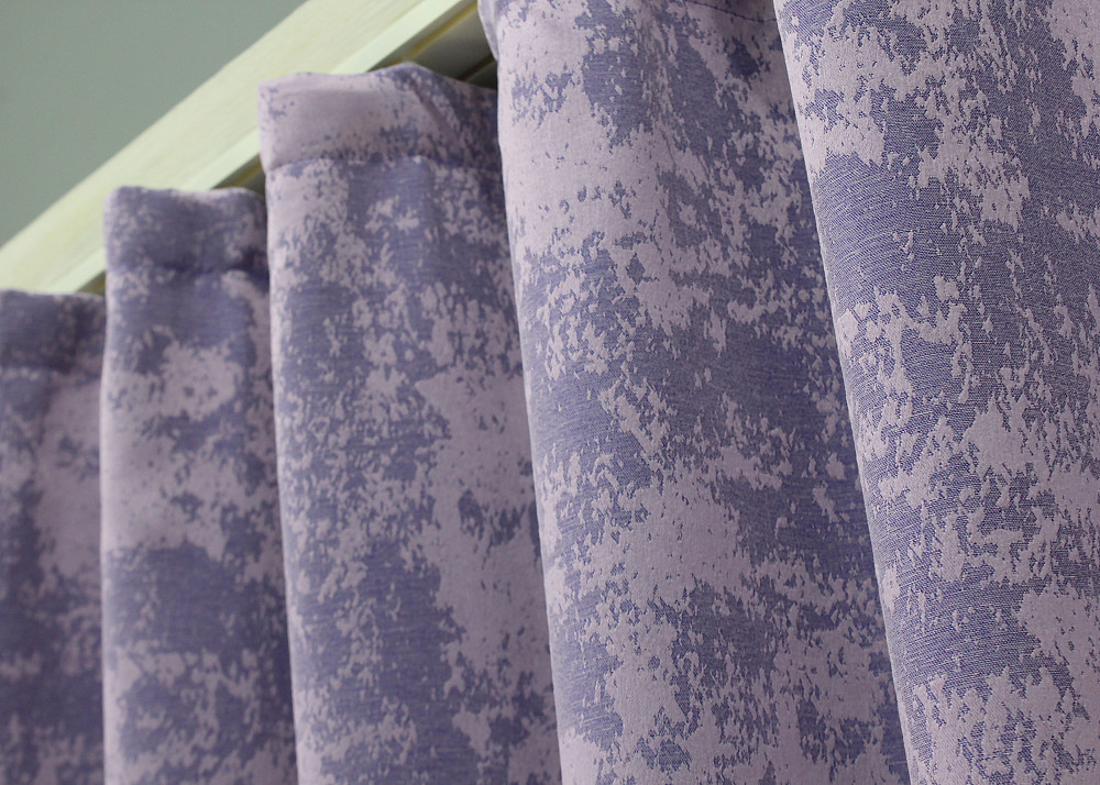 Комплект коротких штор VR-Textil Жакард Sultan XO № 1285ш 130х170 см 2 шт Лавандовий (35-0091) Київ - фото 5