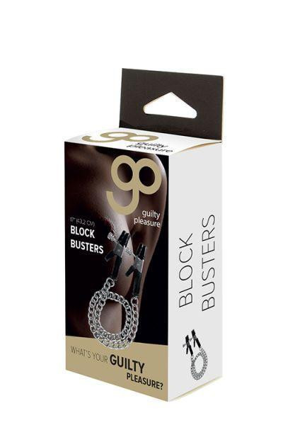 Затискачі на соски GP BLOCK BUSTERS NIPPLE CLAMPS Sex Aura Київ - фото 2