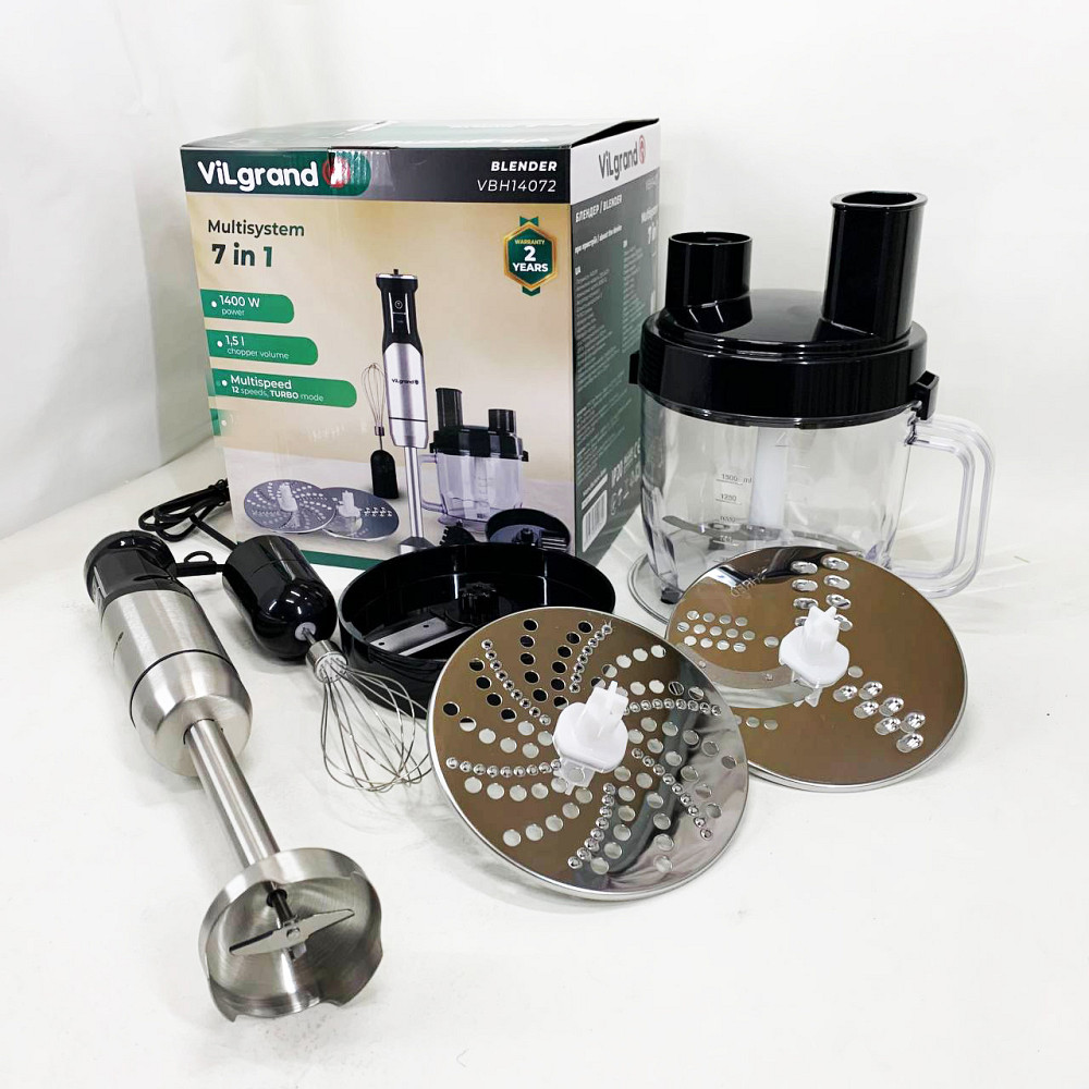 Погружной блендер для домашних нужд, Блендер измельчитель для коктейлей крем-суп HL-13 Львов - изображение 1