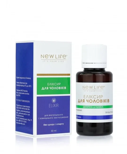 Еліксир для чоловіків - для профілактики гострого хронічного простатиту, циститу, імпотенції Київ - фото 1