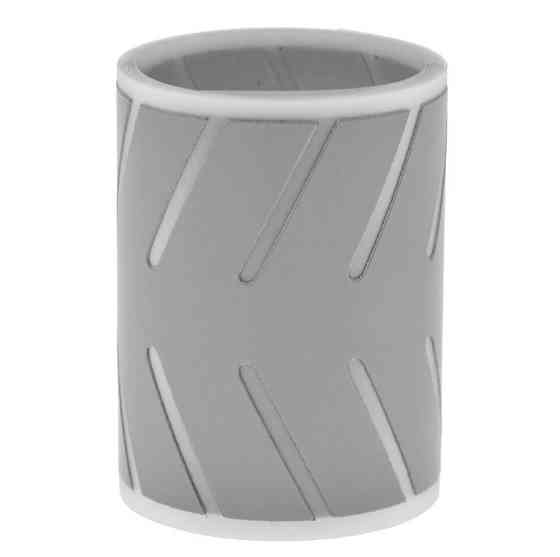 Отражательная лента с принтом 5 см на 1 м серый Киев