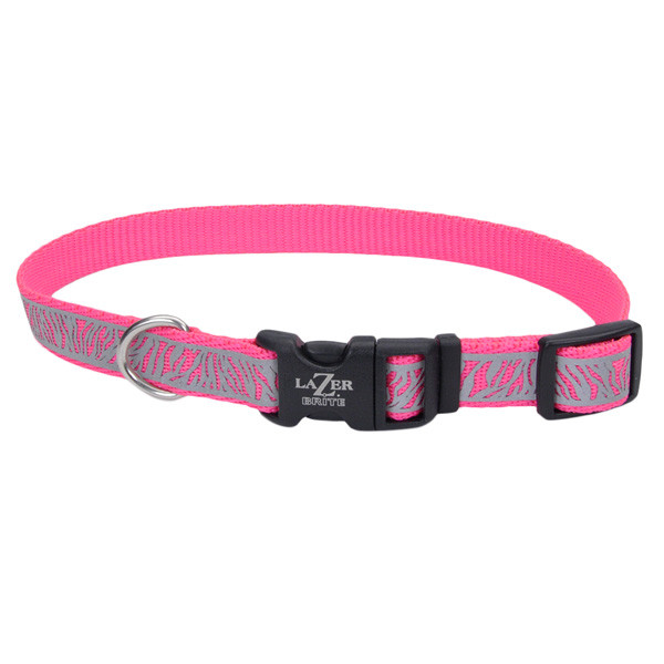 Coastal Lazer Brite Reflective Collar КОСТАЛ ЛАЗЕР БРАЙТ светоотражающий ошейник для собак, 1.6х30-46см Киев - изображение 1