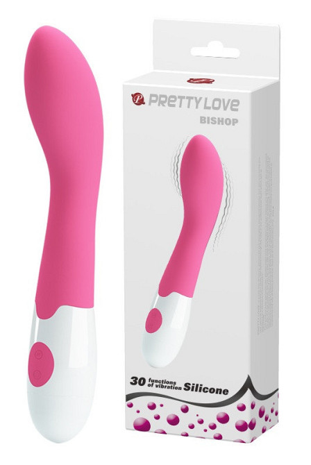 Вибратор для точки G Pretty Love Bishop, розовый Sex Aura Киев - изображение 1
