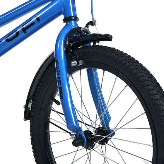 Велосипед дитячий MB 18012-1 колеса 18 дюймів, синій Вінниця