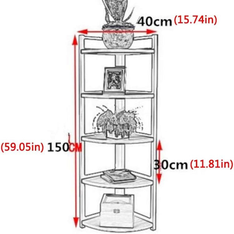Стеллаж угловой 