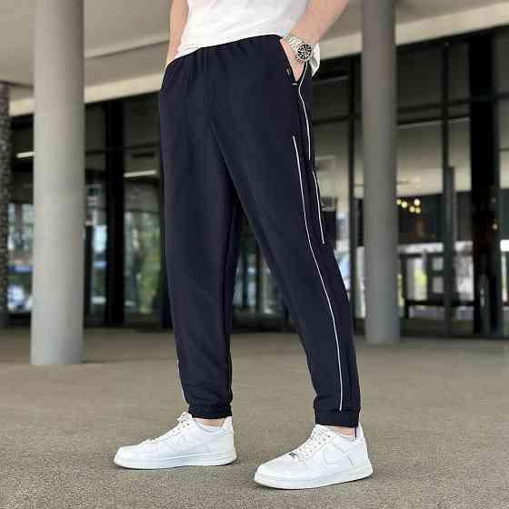 Весенние мужские джогеры темно-синие Pobedov Weekend Киев