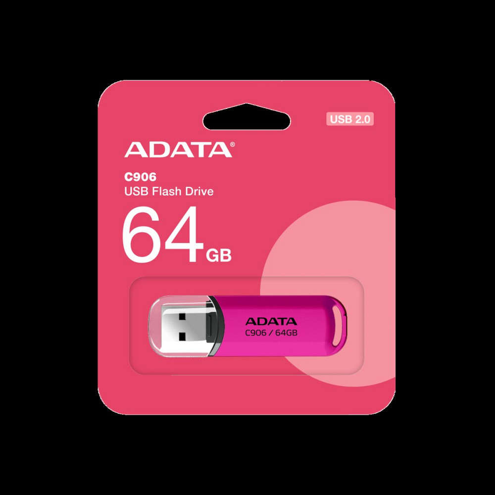 Flash A-DATA USB 2.0 C906 64Gb Purple Pink Киев - изображение 3