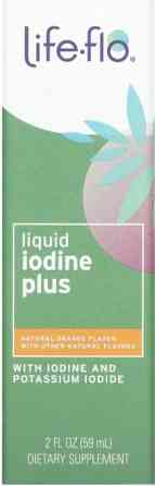 Йод Natural Living Liquid Iodine Plus 59 ml апельсин Киев