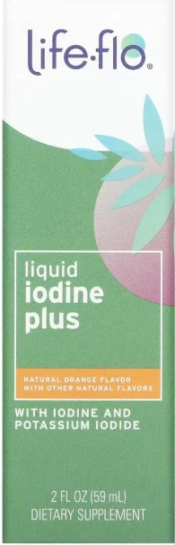 Йод Natural Living Liquid Iodine Plus 59 ml апельсин Киев - изображение 1
