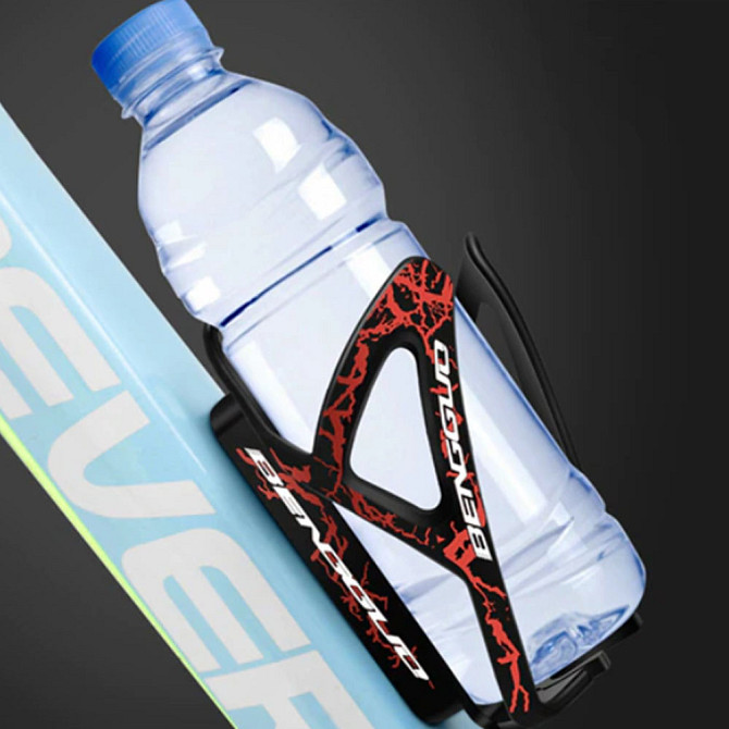 Флягодержатель велосипедный + бортировка Feel Fit Чорно-Зеленый Бровары - изображение 2