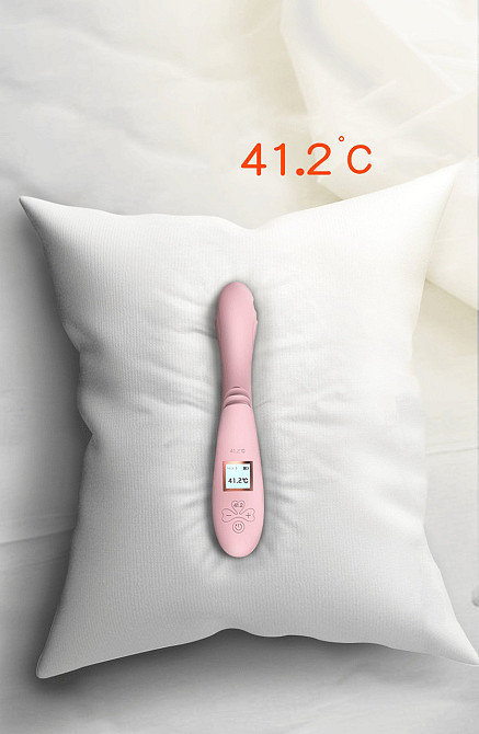 Вібратор з підігрівом Lilo USB -Pink Sex Aura Київ - фото 7