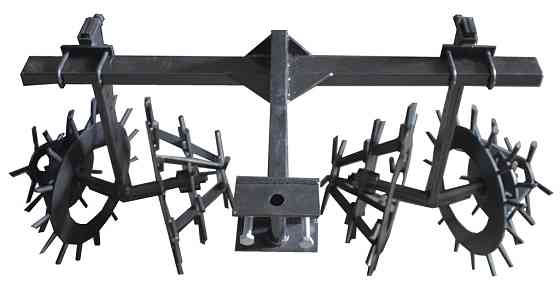 Культиватор «ЁЖ» для мототрактора (комплект)(на подшипниках) 