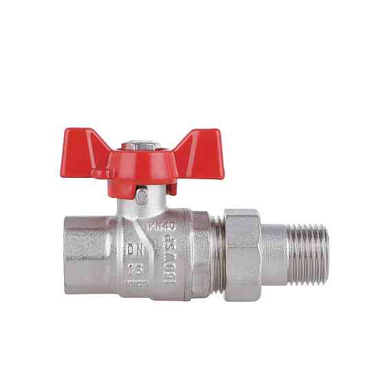 Кран кульовий "Американка" Thermo Alliance Forte 1/2" прямий SF220W15 Київ