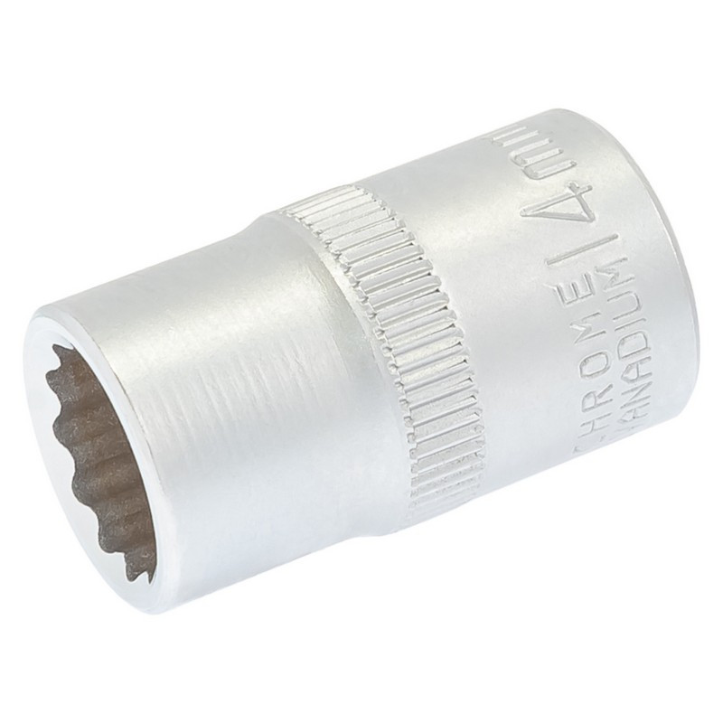 MASTERTOOL Головка торцева MASTERTOOL 12-гранна ½" 14 мм L 40 мм CrV 78-0614 Коломыя - изображение 2