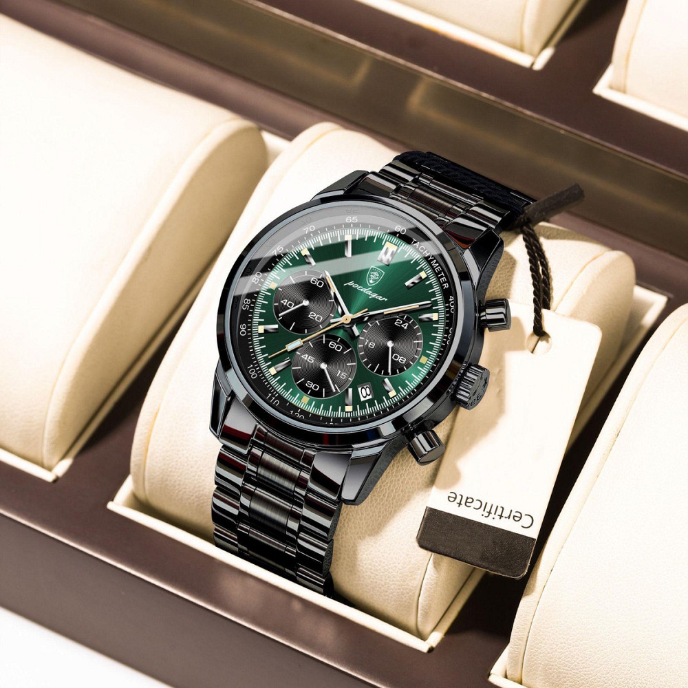 Часы мужские наручные Poedagar Petros Black Киев - изображение 13