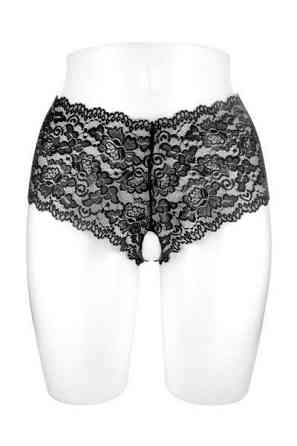 Трусики с доступом Fashion Secret JULIA Black Sex Aura Киев