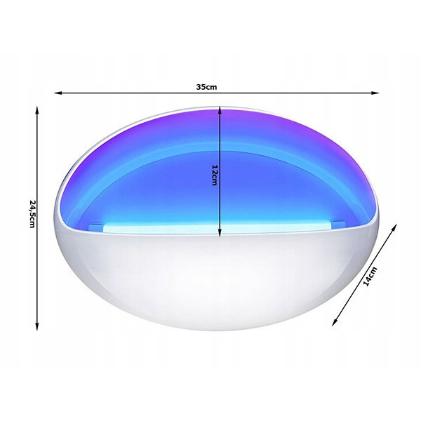 Инсектицидная лампа с липким вкладышем Verk Group 01933 Днепр - изображение 4