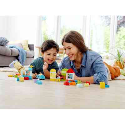 Конструктор LEGO DUPLO Classic Коробка з кубиками 65 деталей (10913) Вінниця