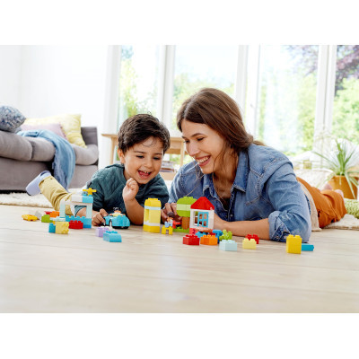 Конструктор LEGO DUPLO Classic Коробка с кубиками 65 деталей (10913) Винница - изображение 6