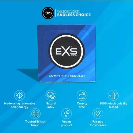 Презервативи - EXS Regular, 12 шт. Sex Aura Київ