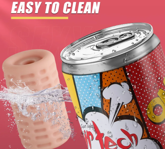 Мастурбатор Мужская карманная киска Soda cup Sex Aura Киев