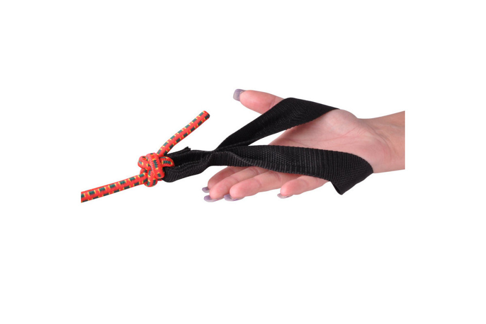 Стрічка-еспандер для вправ inSPORTline Morpo 200 см червоно-чорна Київ - фото 4