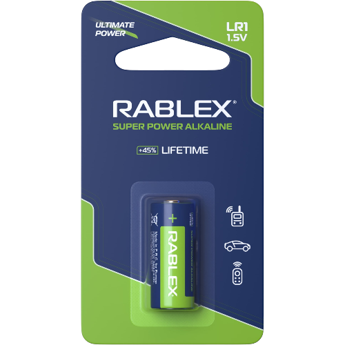 Батарейка Rablex LR1 Alkaline Дніпро - фото 2