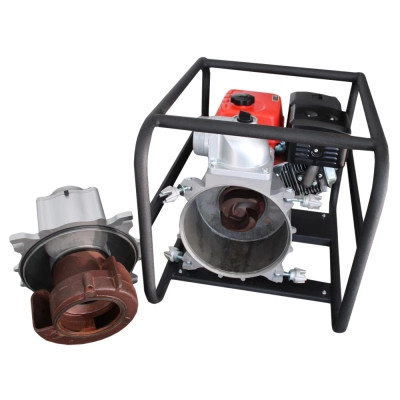 Мотопомпа Vulkan рукав 100мм, 85м3/час, подъем 25м, шлам/грязная вода, дв.Senci SC420 (82771) Винница - изображение 4