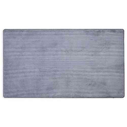 Килим універсальний для підлоги ТМ Dariana Фібра 68*120см світло-сірий Житомир