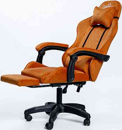 Крісло геймерське DIEGO ALCANTARA PRO Orange Київ
