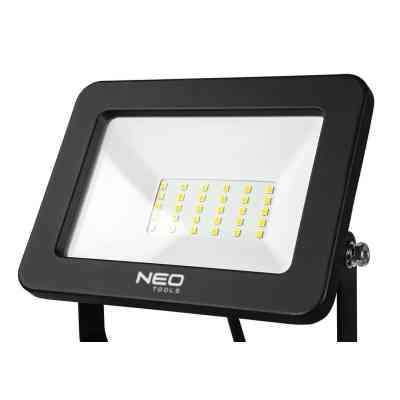 Прожектор Neo Tools алюміній 220В 50Вт 4500 люмен SMD LED, кабель 2 м з вилкою (99-063) Вінниця