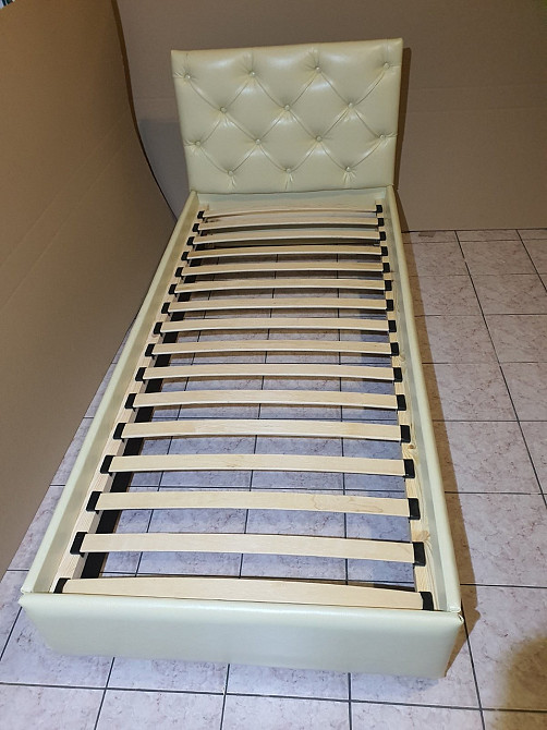 Кровать DaiquiriDesign без подъемного механизма 80х190 бежевый Киев - изображение 8