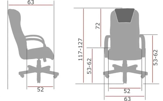 Офісне Крісло Керівника Richman California Хром М1 Tilt Бежевий Київ
