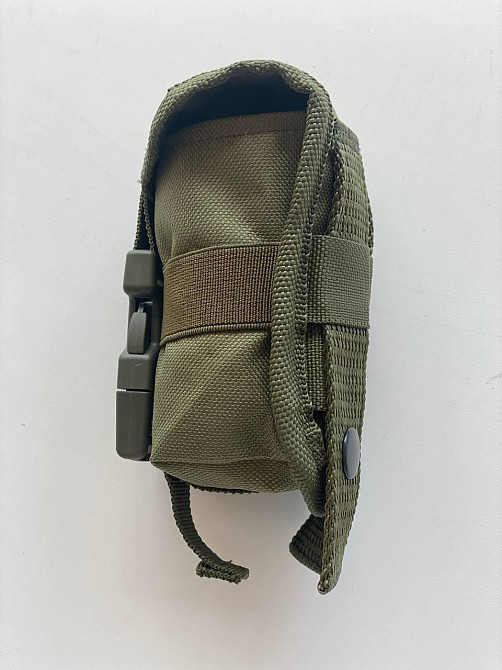 Подсумок для одной Гранаты MOLLE Олива Одесса - изображение 7