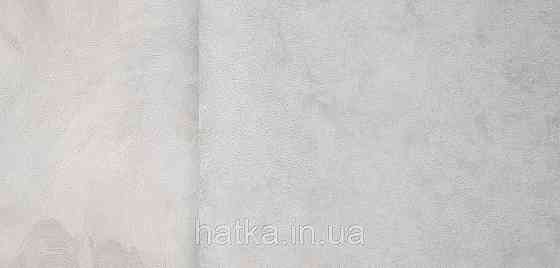 Шпалери вінілові на флізеліні Grandeco Amelia під венеціанську штукатурку структурні світло-сірі Київ