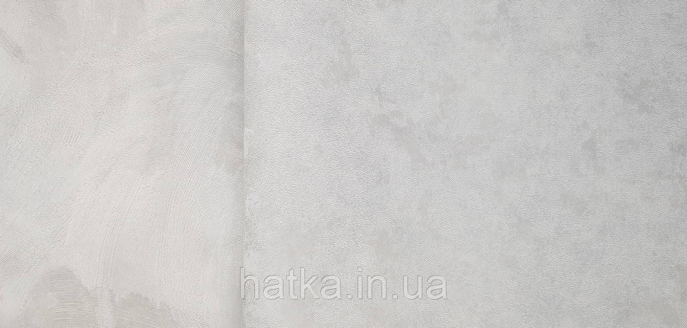 Шпалери вінілові на флізеліні Grandeco Amelia під венеціанську штукатурку структурні світло-сірі Київ - фото 2