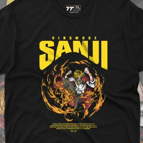 Футболка мужская с принтом Ван Пис Sanji Vinsmoke Размер 48 Anime0274 Днепр