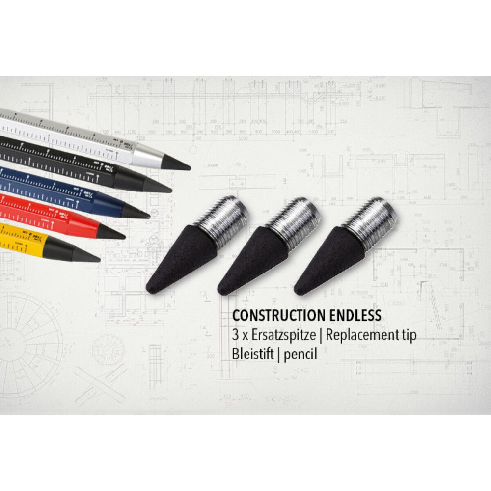 Змінний стрижень для олівця Troika Construction Endless , 3шт Рівне - фото 3