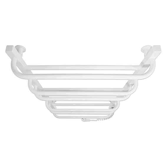 Електричний полотенцесушитель Laris Зебра Комфорт ЧК10 500Х900 Е білий Київ