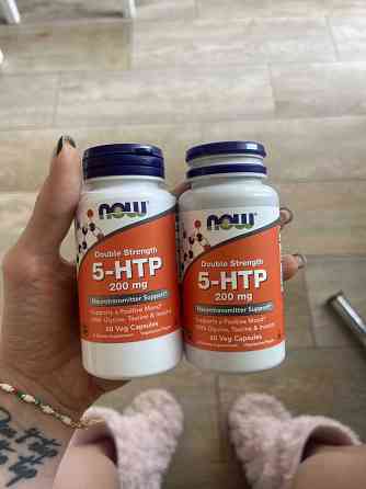 5-гидрокситриптофан NOW Foods 5-HTP 200 мг 60 капсул Луцк