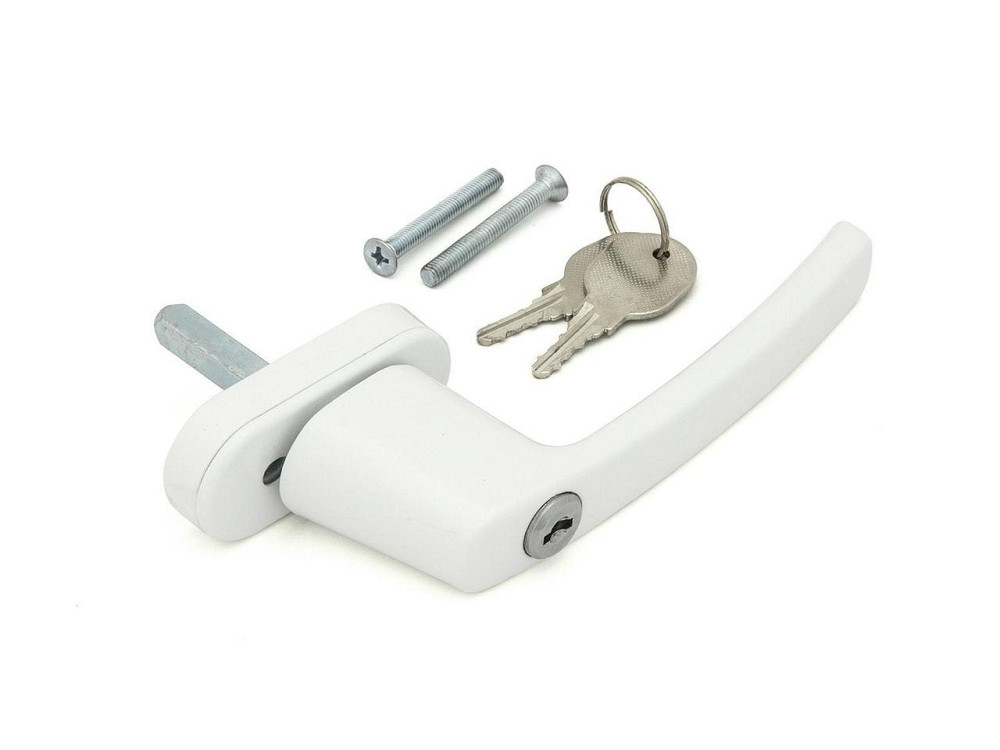 Ручка для пластиковых окон с ключом Харьков - изображение 1