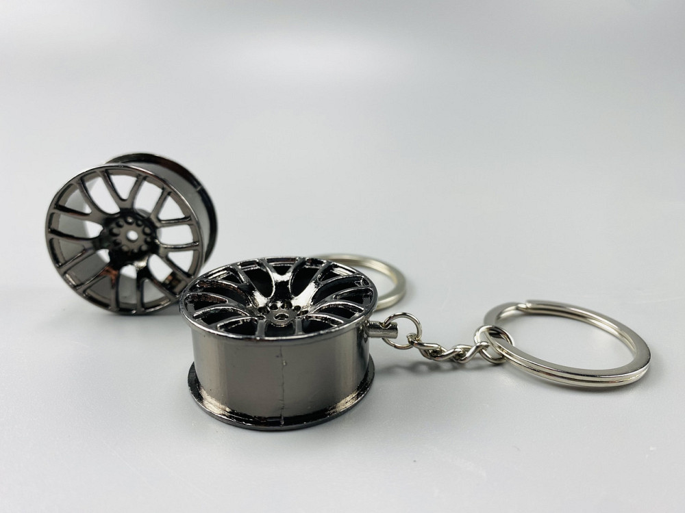 Брелок диск-колеса, брелок на ключі для водія, брелок металевий на автокамері Мукачево - фото 2