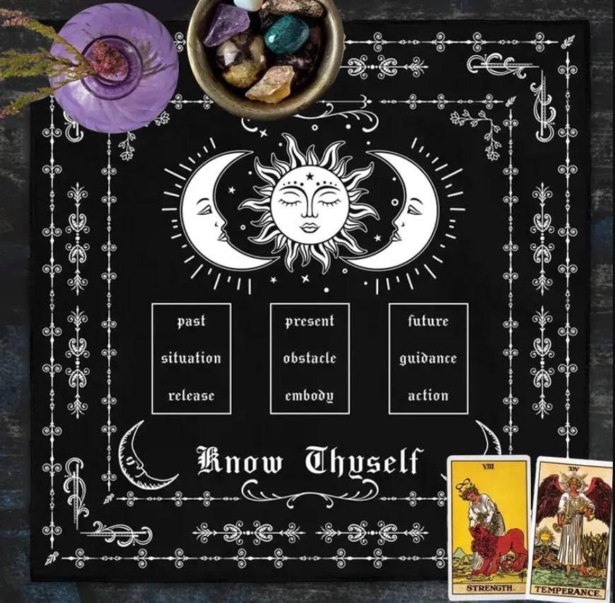 Алтарная скатерть для карт Таро и Рун 