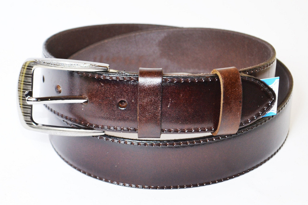 Ремінь шкіряний 1200х39 мм. Шкіряний ремінь. Одеса - фото 3