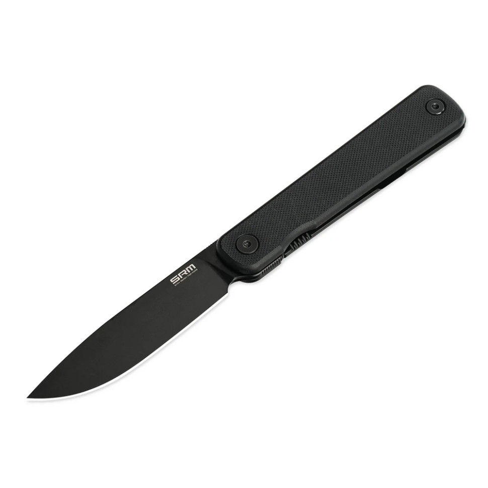 Ніж складаний туристичний SRM Palfrey 135L-GB (8.3 см) 14C28N / G10 чорний Київ - фото 3